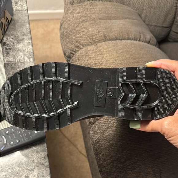 Forever Young Black Winter Rain Boots - Picture 3 of 4